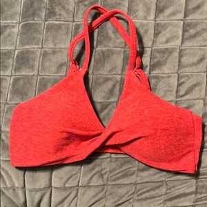 Bombshell sportswear Twist Mini Bra Raspberry Punch